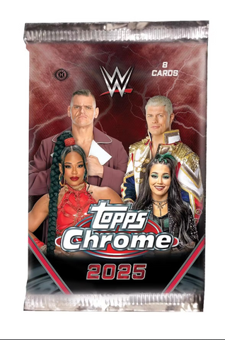 2025 Topps WWE Chrome Hobby, Pack *RELEASES 1/31*