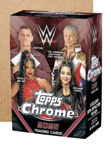 2025 Topps WWE Chrome Blaster, Box *RELEASES 1/31*