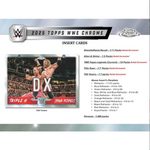 2025 Topps WWE Chrome Blaster, Box