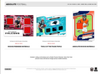 2024 Panini Absolute Football Mega, 20 Box (Black Parallels) Case