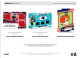 2024 Panini Absolute Football Mega, 20 Box (Black Parallels) Case