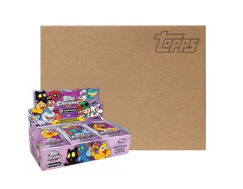 2025 Topps VeeFriends Chrome Hobby, 12 Box Case