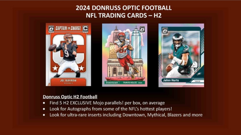 2024 Panini Donruss Optic Football H2, Pack *RELEASES 5/9*