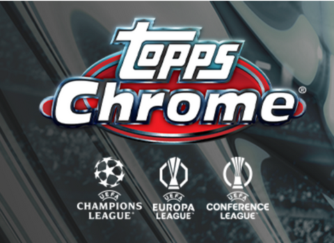 2024-25 Topps Chrome UEFA Club Competitions Soccer Jumbo, Box *RELEASES 5/15*