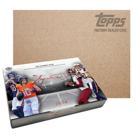 2024 Topps Signature Class Football Hobby, 6 Box Case *RELEASES 5/16*