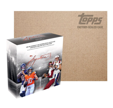 2024 Topps Signature Class Football Mega, 20 Box Case *RELEASES 5/16*