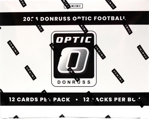 2024 Panini Donruss Optic Football, Cello Jumbo Value Fat Pack Box