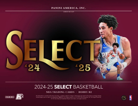 2024-25 Panini Select Basketball H2, Box *RELEASES 6/27*