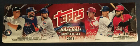 *LAST BOX* 2018 Topps Complete Baseball Hobby, Factory Set
