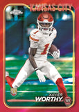 2024 Topps Chrome Football Hobby, Pack