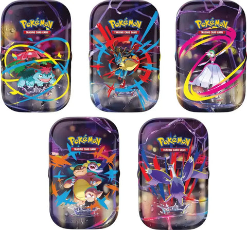 Pokemon Mega Evolution Mega Heroes, Mini Tin (RANDOM)