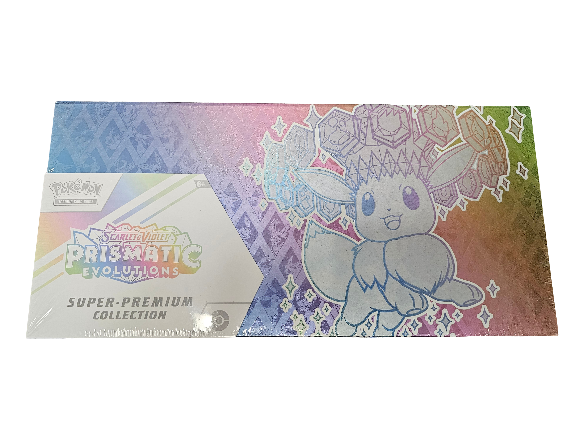 Pokemon Scarlet & Violet Prismatic Evolutions, Super Premium Collectio