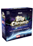 *LAST CASE* 2025 Topps Marvel Studios Chrome Sapphire Edition, 10 Box Case