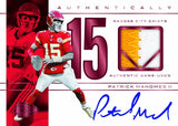 2025 Panini Authentically Mahomes Football Hobby, Case