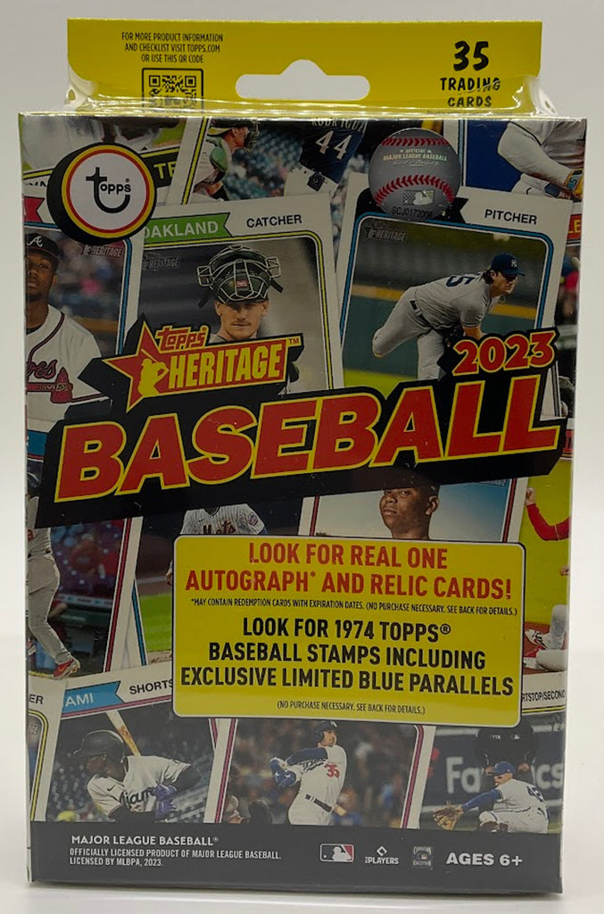 Topps - 2023 Heritage MLB Baseball Hanger Pack