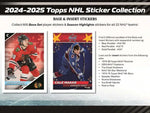 2024-25 Topps NHL Sticker Collection Hockey, Box