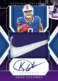 2024 Panini National Treasures Football Hobby, Box *RELEASES 8/6*