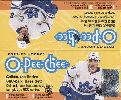 *NEW* 2022-23 Upper Deck O-PEE-CHEE Retail Hockey, Box