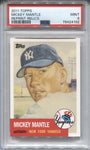 2010 Mickey Mantle Topps THE CARDS YOUR MOM THREW OUT ORIGINAL BACK PSA 9 #82 New York Yankees HOF 4192 *MISLABELED*