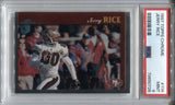 1997 Jerry Rice Topps Chrome PSA 9 #114 San Francisco 49ers HOF 0726