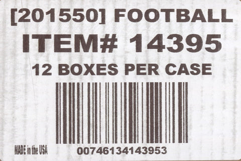 2023 Panini Mosaic Football Hobby, 12 Box Case