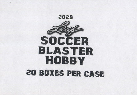 2023 Leaf Soccer, 20 Blaster Box Case