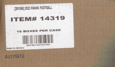 2023 Panini Illusions Football Hobby, 16 Box Case