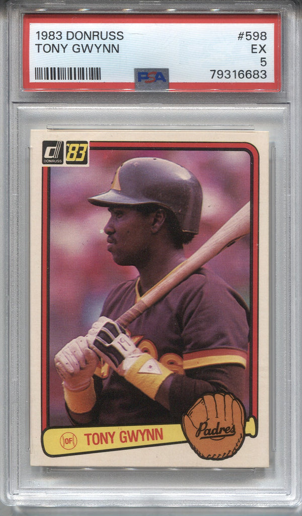 Tony Gwynn 1983 Donruss #598 RC