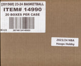 2023-24 Panini NBA Hoops Basketball Hobby, 20 Box Case
