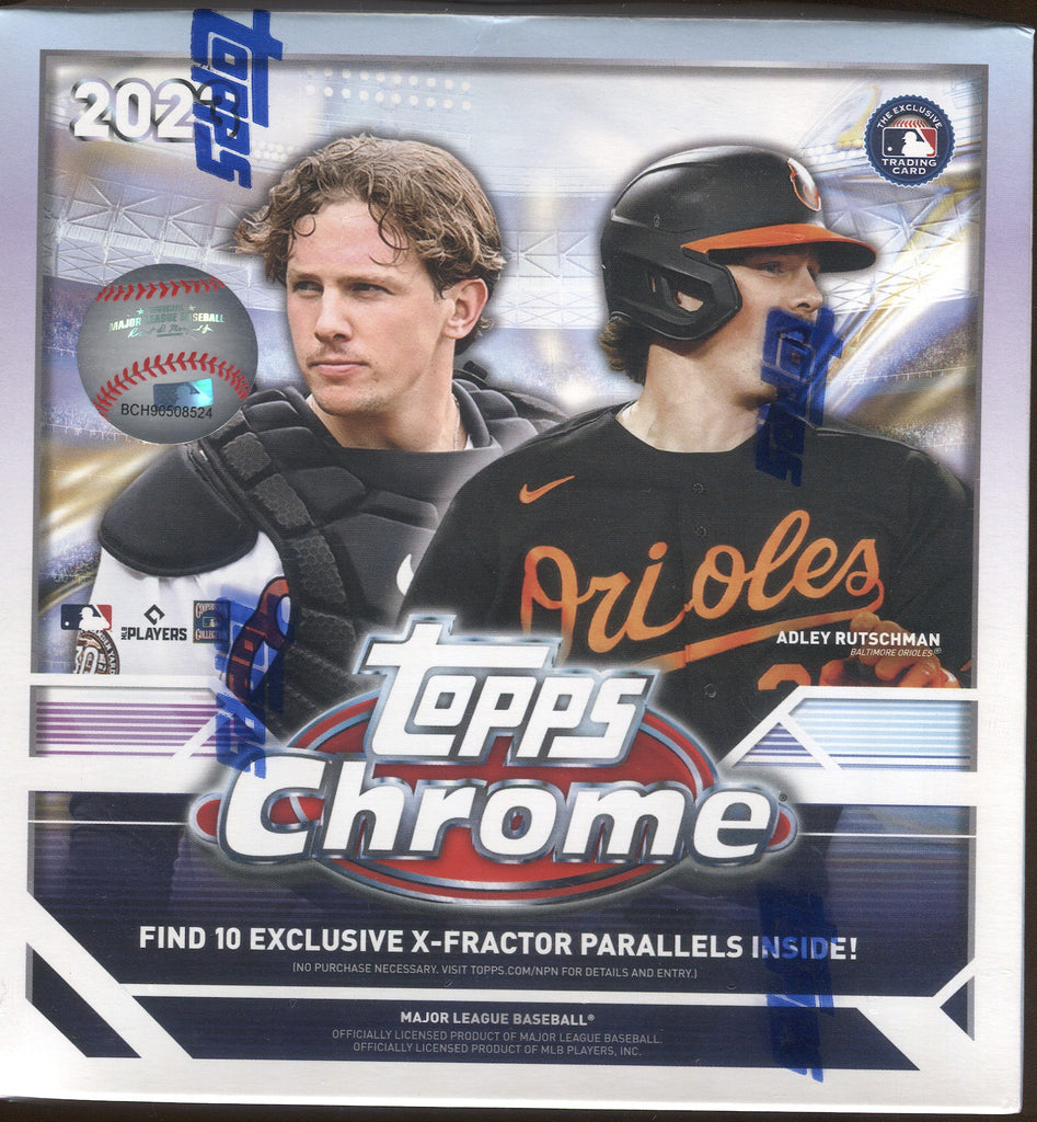 2023 Topps MLB Chrome Baseball Trading Card Blaster Box