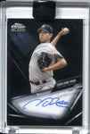 2021 Chien-Ming Wang Topps Chrome Black AUTO AUTOGRAPH #CBA-CW New York Yankees