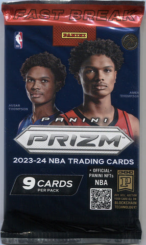 *PRESELL* 2023-24 Panini Prizm Basketball Fast Brk, Pack *RELEASES 3/29*