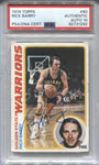 1978-79 Rick Barry Topps PSA/DNA AUTHENTIC AUTO AUTOGRAPH #60 Golden State Warriors 1292