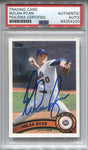 2011 Nolan Ryan Topps Update PSA AUTHENTIC AUTO AUTOGRAPH #US50 New York Mets HOF 4220