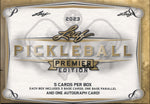2023 Leaf Pickleball Premier Edition Hobby, 12 Box Case