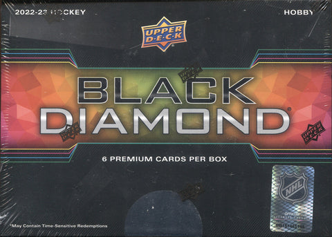 *JUST IN* 2022-23 Upper Deck Black Diamond Hobby Hockey, Box