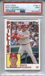 2019 Rhys Hoskins Topps 1984 DESIGN PSA 9 #T84-4 Philadelphia Phillies 0095