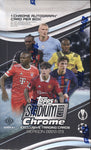 2022-23 Topps UEFA Club Competitions Stadium Club Chrome Soccer Hobby, Box