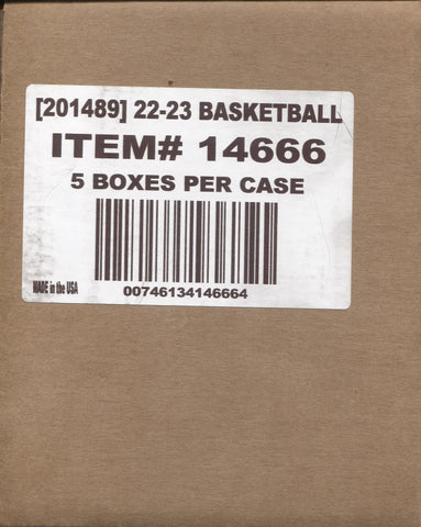 2022-23 Panini Immaculate Basketball Hobby, 5 Box Case