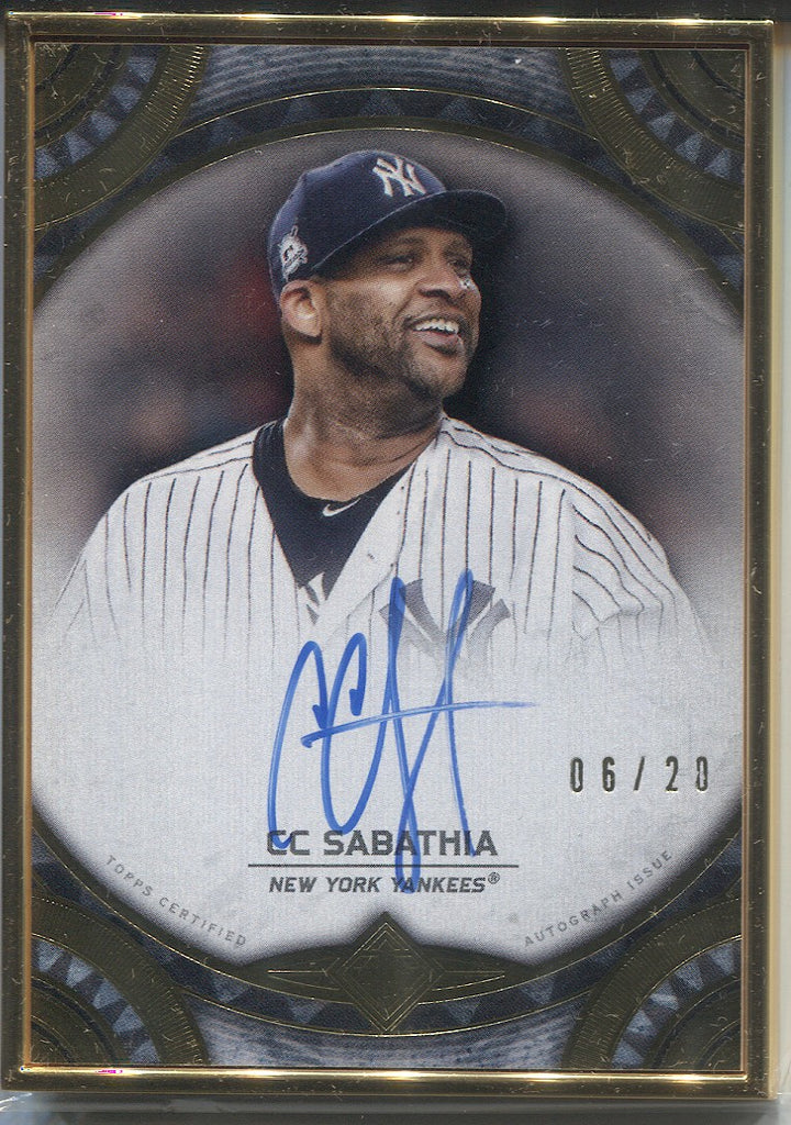 Cc C.c. Sabathia New York Yankees Signed Autographed 8x10 Photo