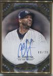 2022 CC Sabathia Topps Transcendent GOLD FRAMED AUTO 06/20 AUTOGRAPH #TCA-CSA New York Yankees