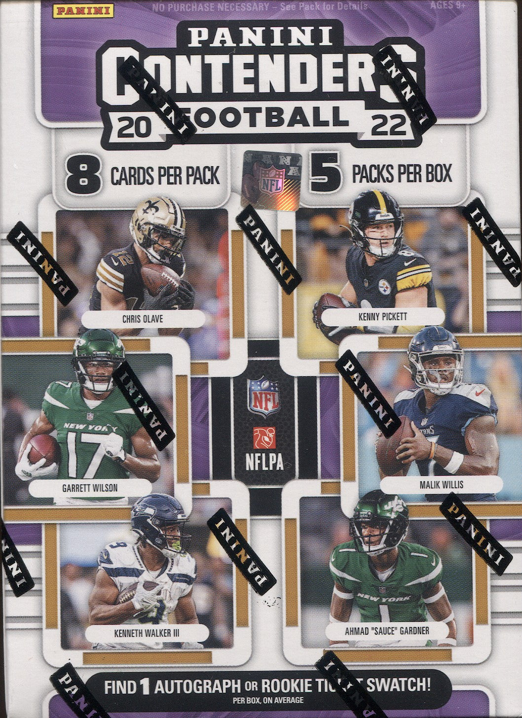 Dallas Cowboys 2022 Panini Contenders Football Hobby 4-Box