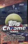 2021 Topps Chrome Tennis Lite, 12 Box Case