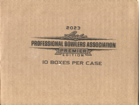 2023 Leaf PBA Bowling Premier Edition Hobby, 10 Box Case