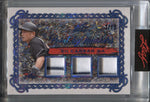 2021 Ichiro Suzuki Leaf Art of Sport PAINT BY NUMBERS BLUE TRIPLE JERSEY 02/15 RELIC #PBN-07 Seattle Mariners HOF