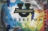 2022/23 Bowman University Inception Hobby, 16 Box Case