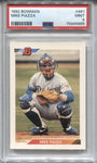 1992 Mike Piazza Bowman ROOKIE RC PSA 9 #461 Los Angeles Dodgers HOF 5665