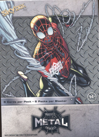 2021 Upper Deck Marvel Spider-Man Metal Universe, Blaster Box