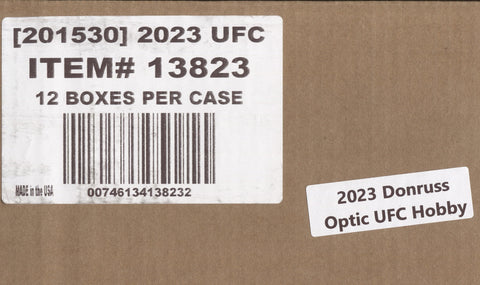2023 Donruss Optic UFC Hobby, 12 Box Case