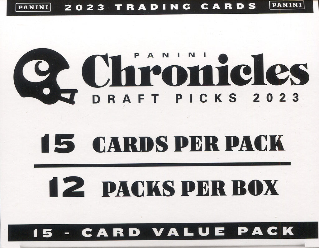 2023 Panini Chronicles Draft Picks Football Hobby 16 Box Case